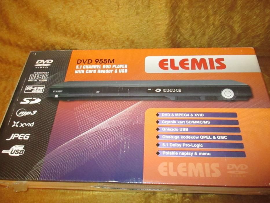 DVD Elemis odtwarzacz