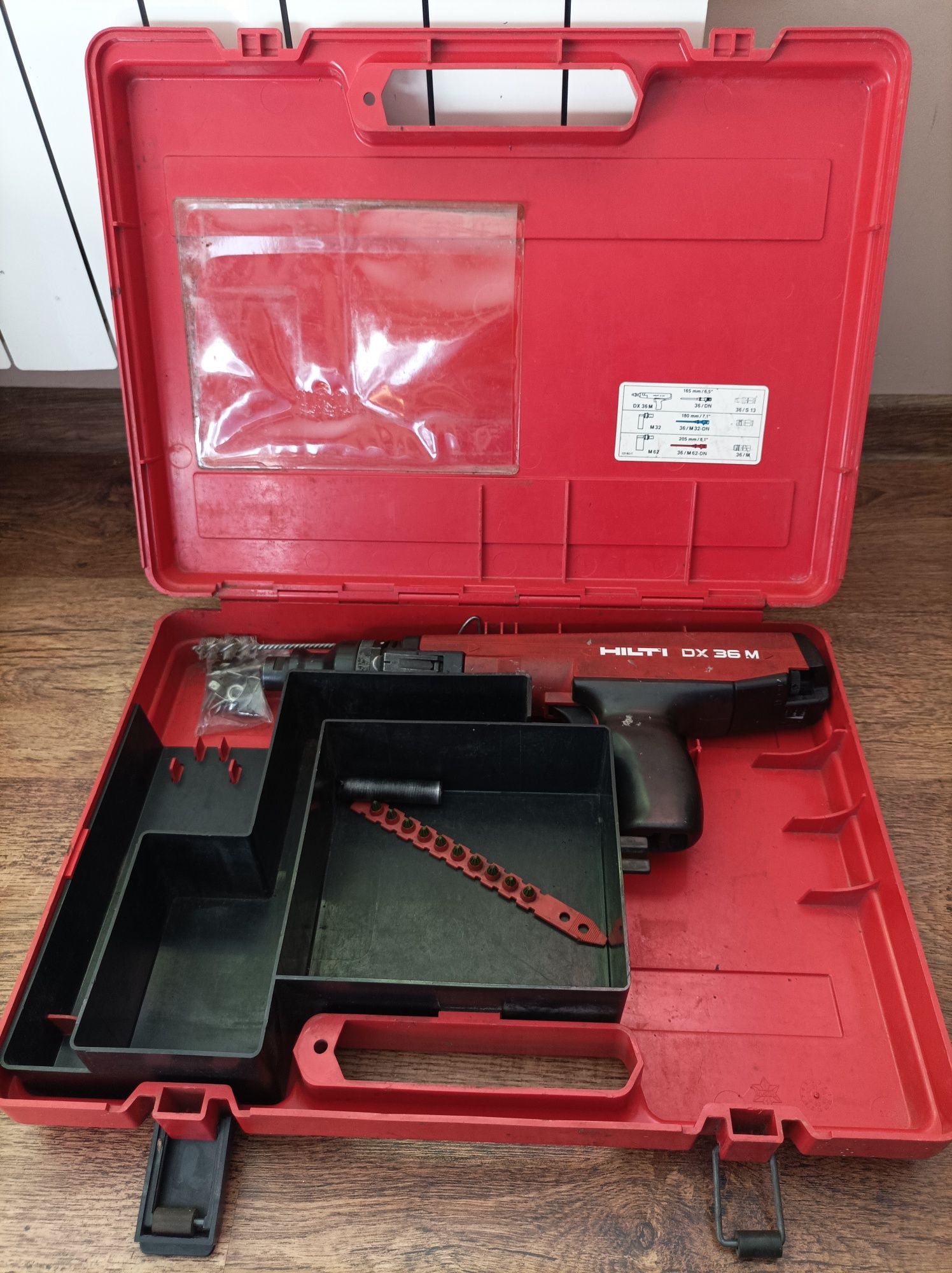 Hilti DX 36 M gwoździarka, osadzak prochowy