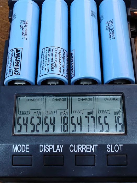 Конструктор для внешней батареи PowerBank 100W 24000мА/ч 21700 x4