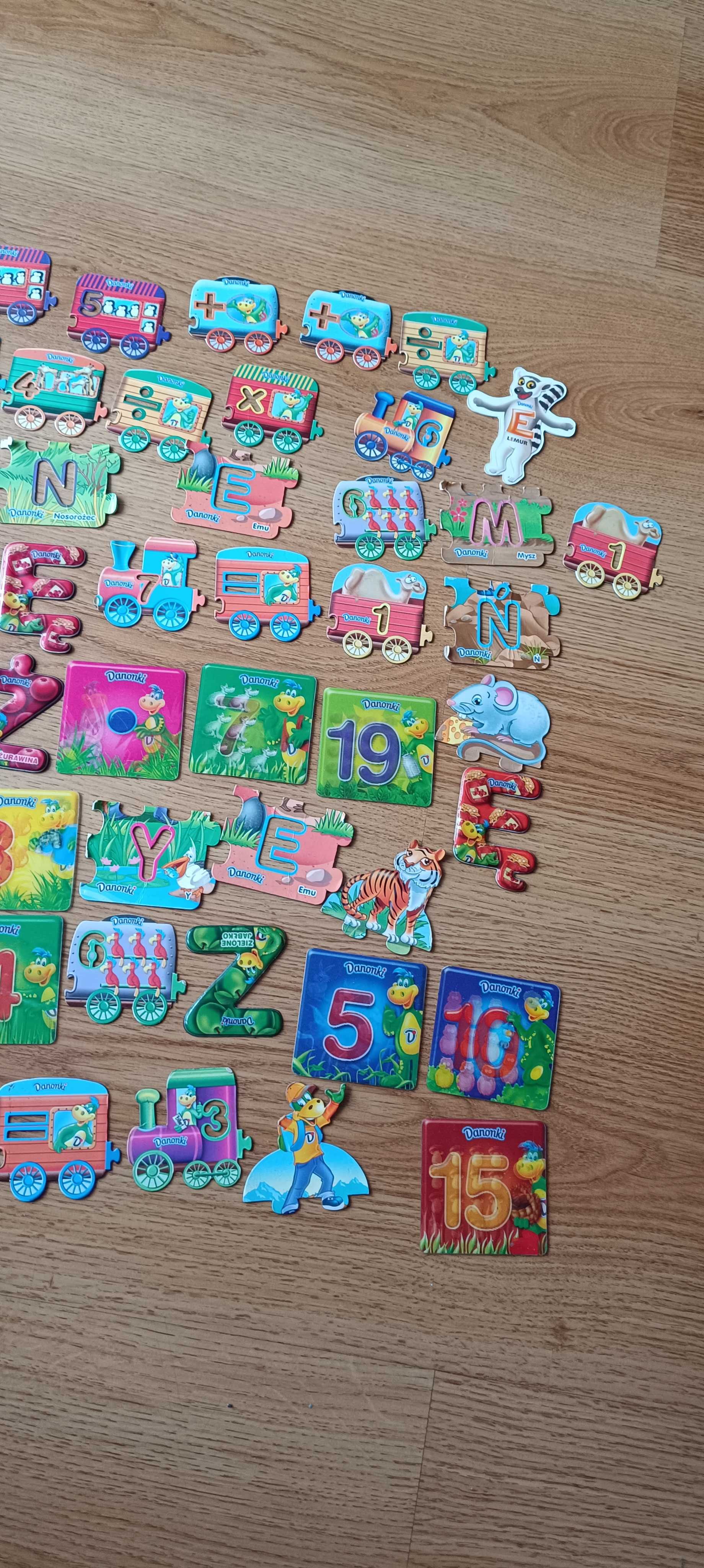 Magnesy na lodówkę 60 sztuk