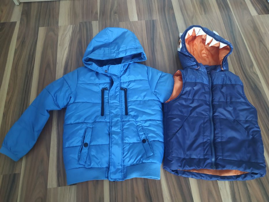 Kurtka jesienna i bezrękawnik