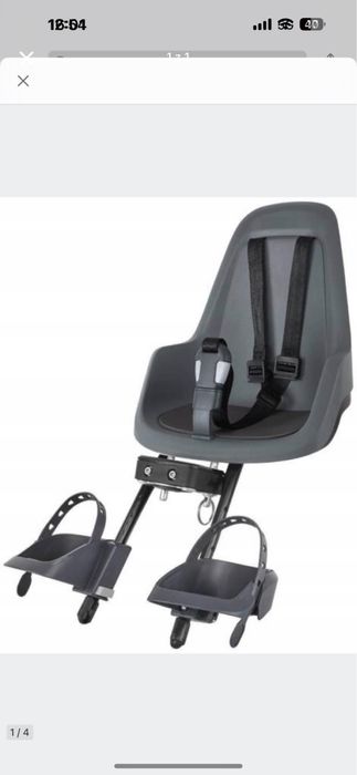 Fotelik rowerowy Bobike go mini