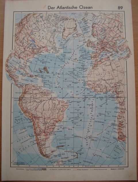 Ameryka  oryginalna XIX w. mapa