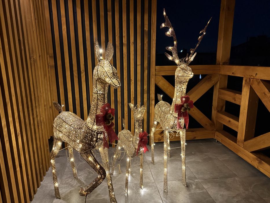 Komplet 3 Reniferów !!! 200 LED !!! Zobacz !!!