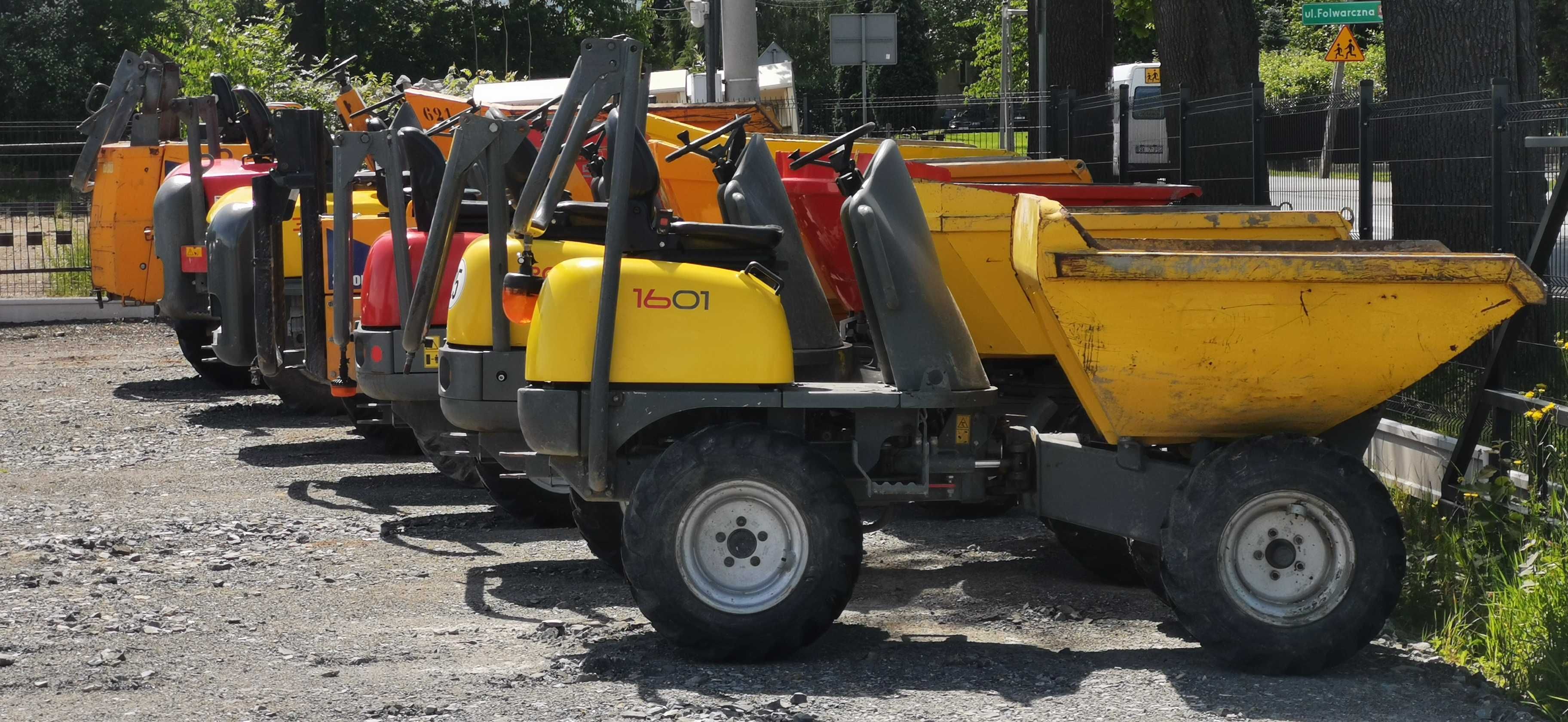 Minikoparka wozidło budowlane koparka Wynajem
