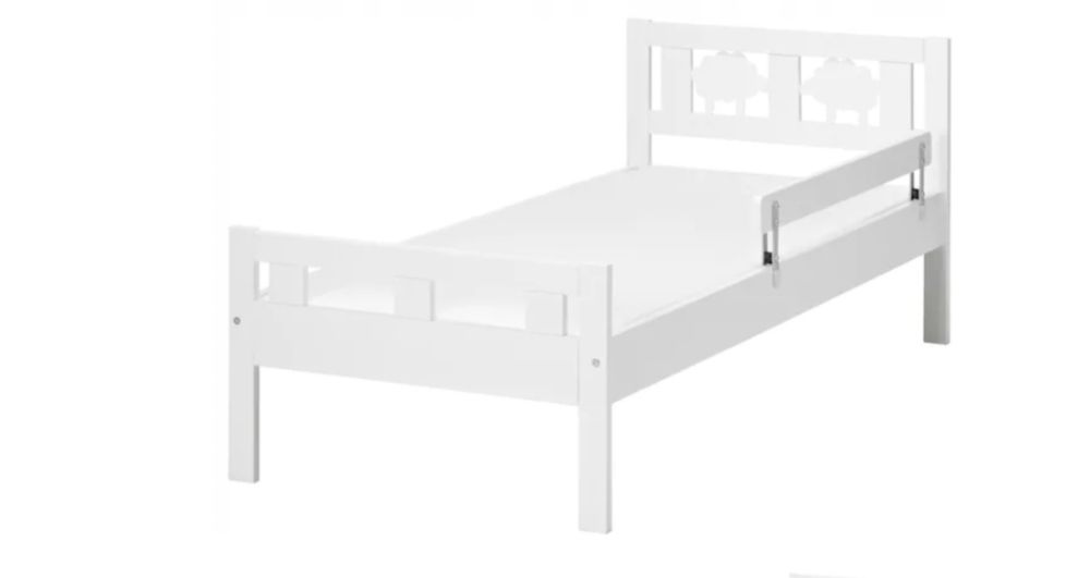 Łóżko dziecięce IKEA KRITTER 70x160cm komplet z materacem NOWE