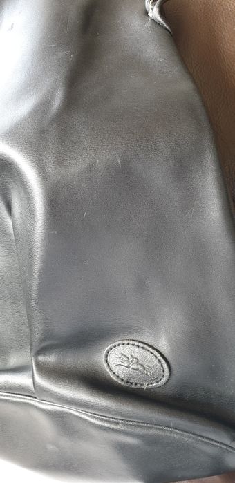 Longchamps Roseau Mala de Senhora pele preta modelo roseau