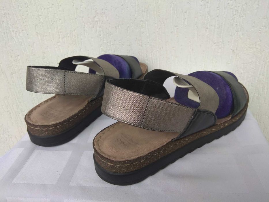 Босоножки кожанно текстильние Marks & Spencer р.39