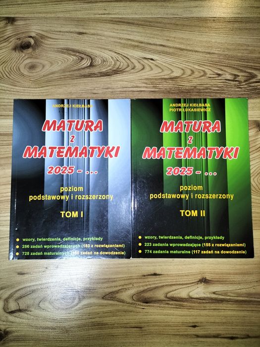 Matura z Matematyki Pakiet 2025- Podstawowy i Rozszerzony Kiełbasa