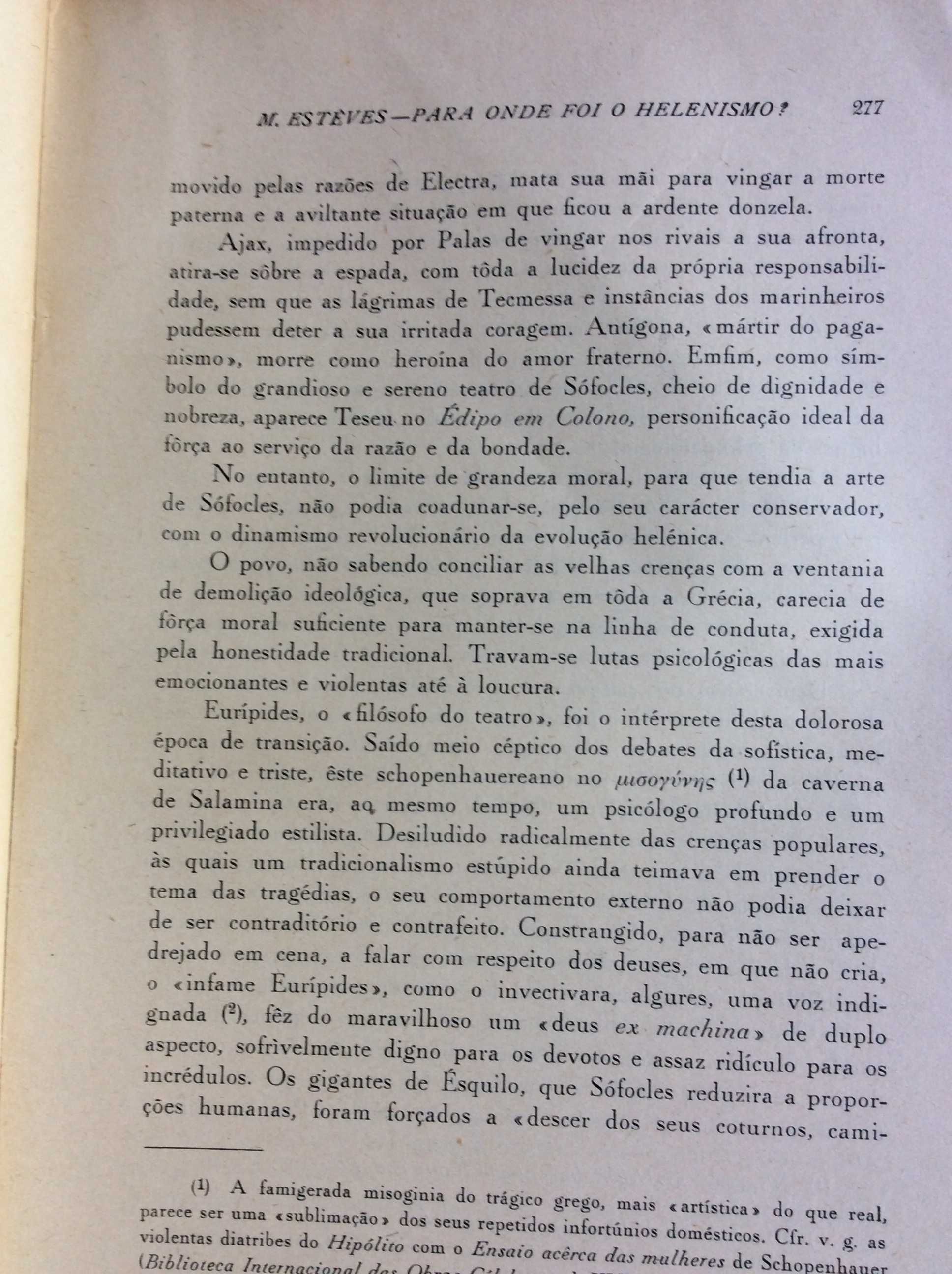 Brotéria .Revista Contemporânea de Cultura, 1939. Ver índice