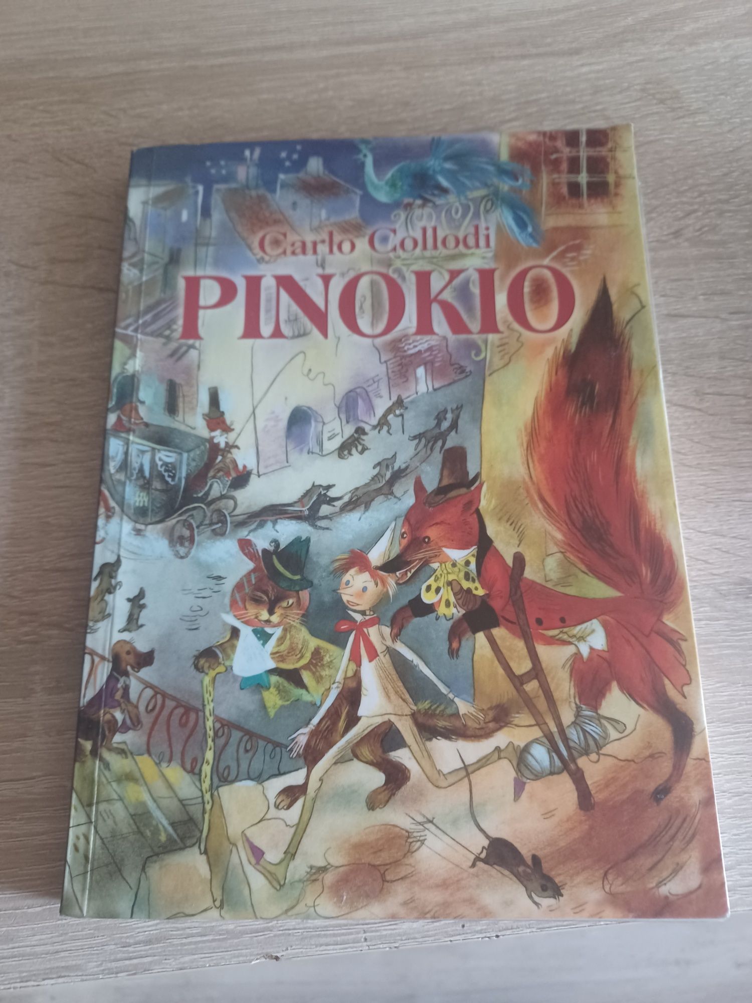Pinokio książka coralo collodi