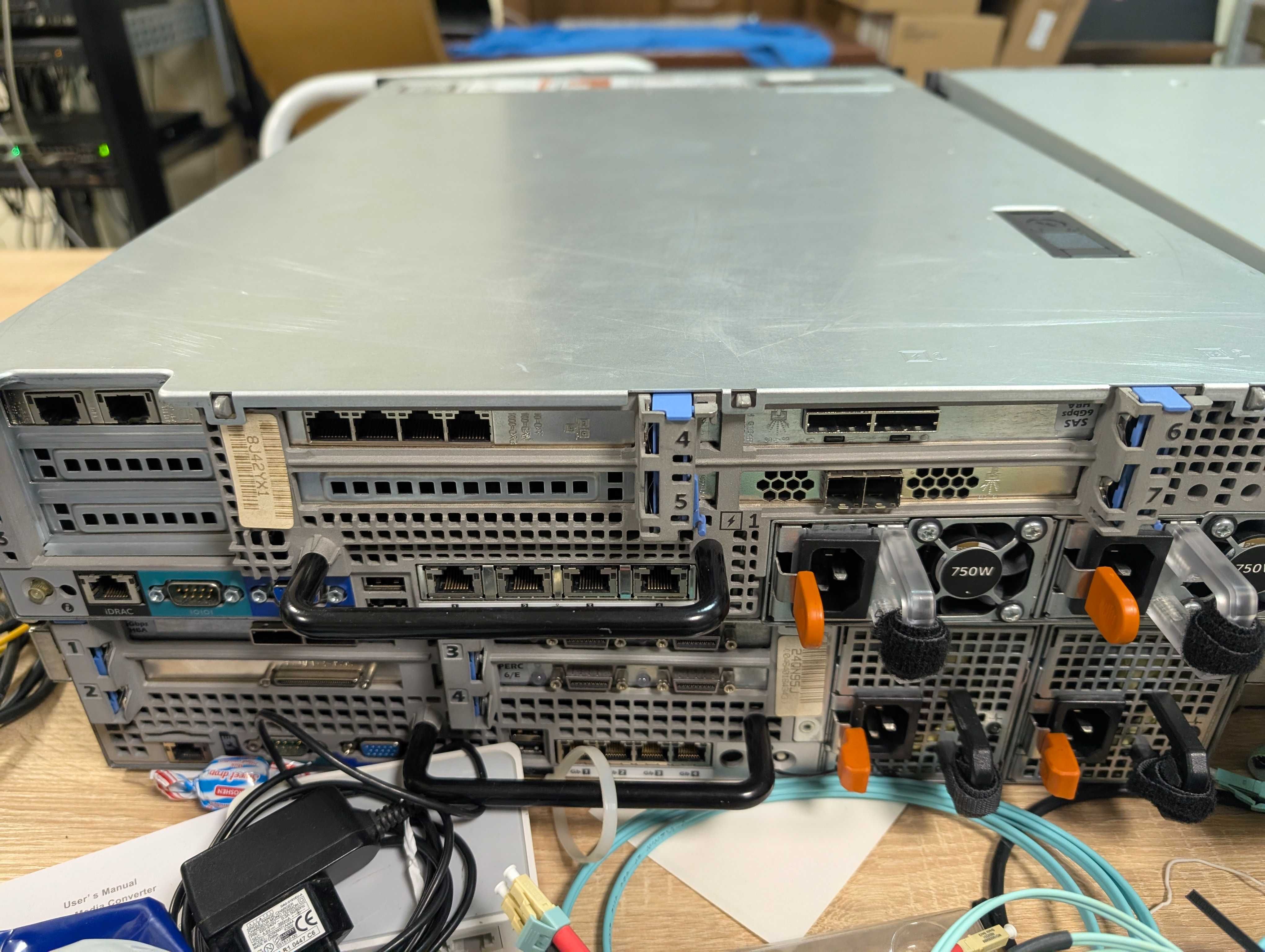 Dell PowerEdge R720 /8SFF/2× Xeon 2697v2 / 256GB RAM / SSD / 10G / SAS