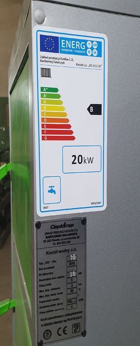 Kocioł piec z podajnikiem 20kW Ekogroszek Ecodesign DOTACJA Internet