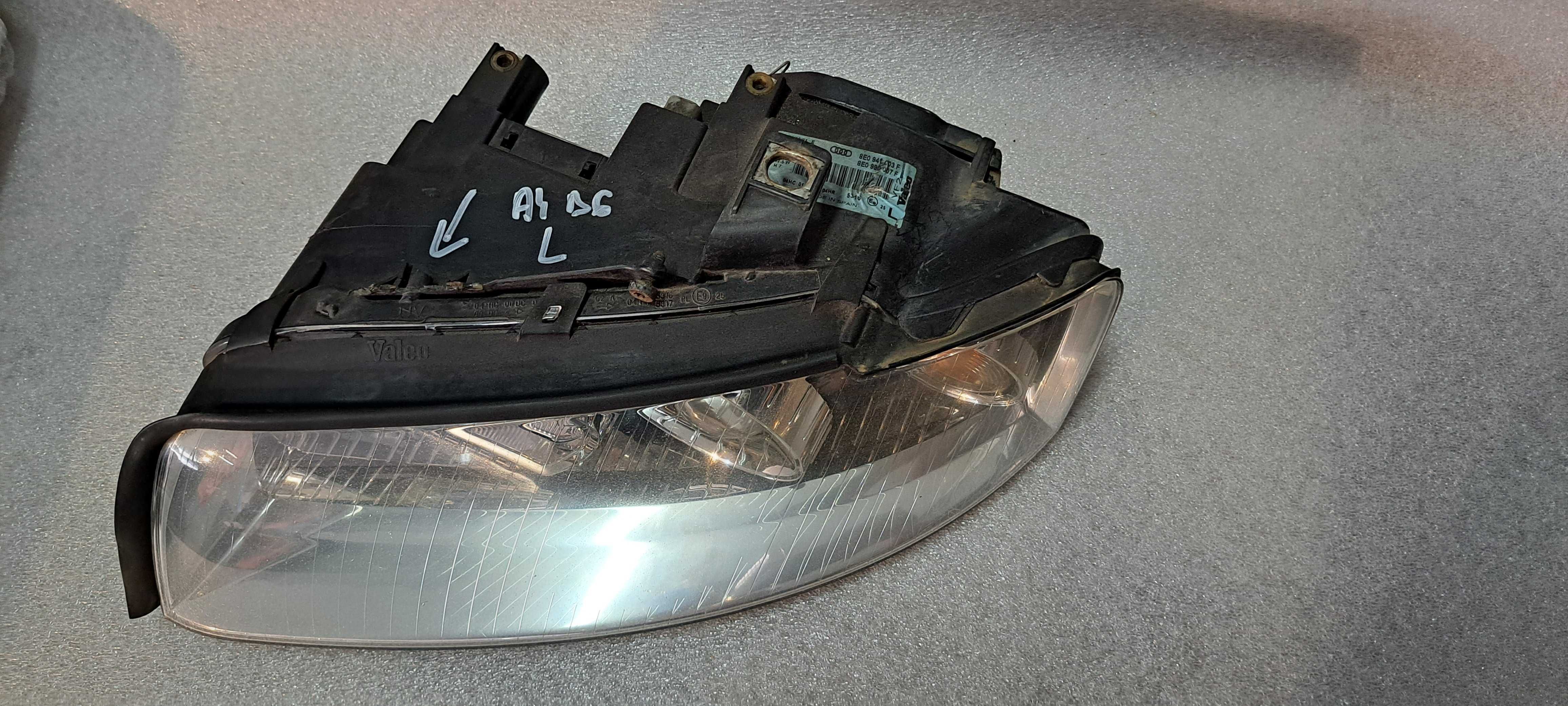 Lampa lewa przód Audi A4 B6 Valeo
