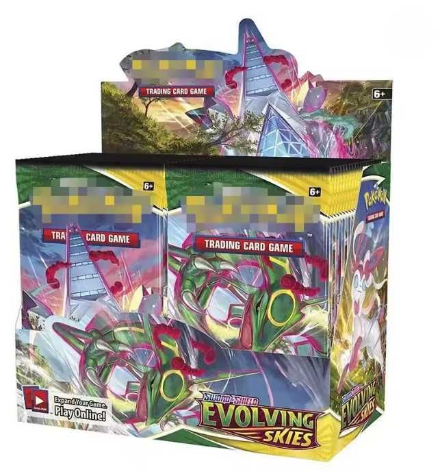 Caixa Pokémon Evolving Skies 36 pacotes