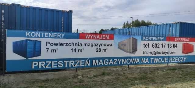 Magazyny samoobsługowe wynajem dostęp 24/h Box kontener Radzymin