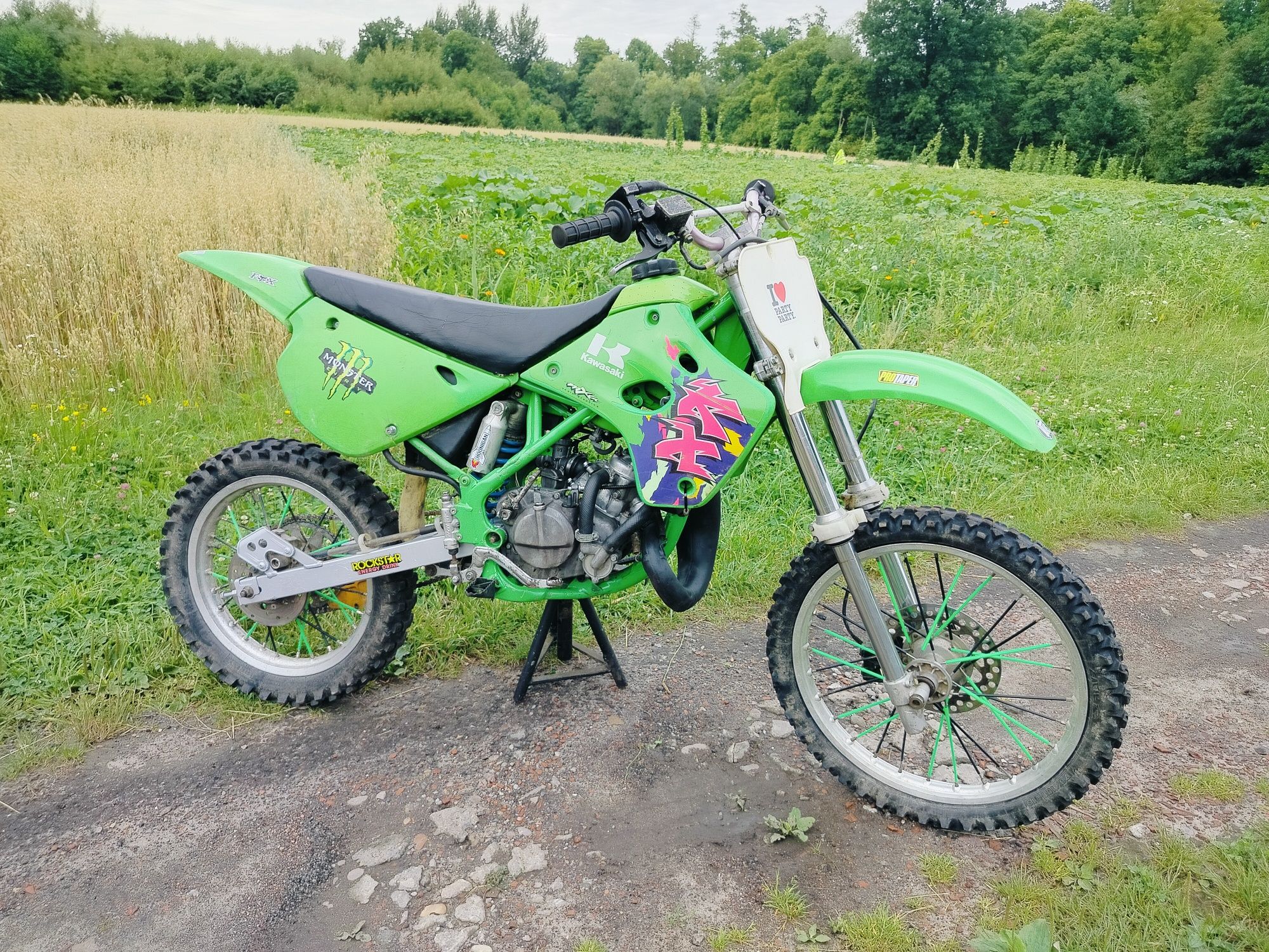 Cross Kawasaki kx80 2t ładny stan 2000rok cr,yz,rm