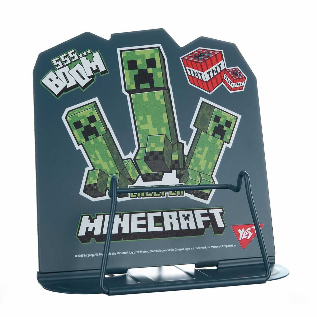 Підставка для книг фігурна Yes Minecraft/Pusheen