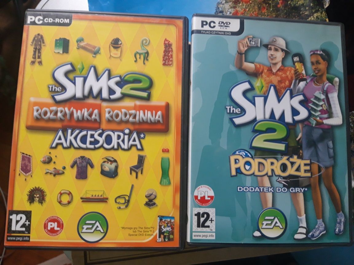Sims 2 podroze i akcesoria i dom