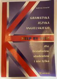 Gramatyka języka angielskiego - Step by Step KSIAZKA nowa