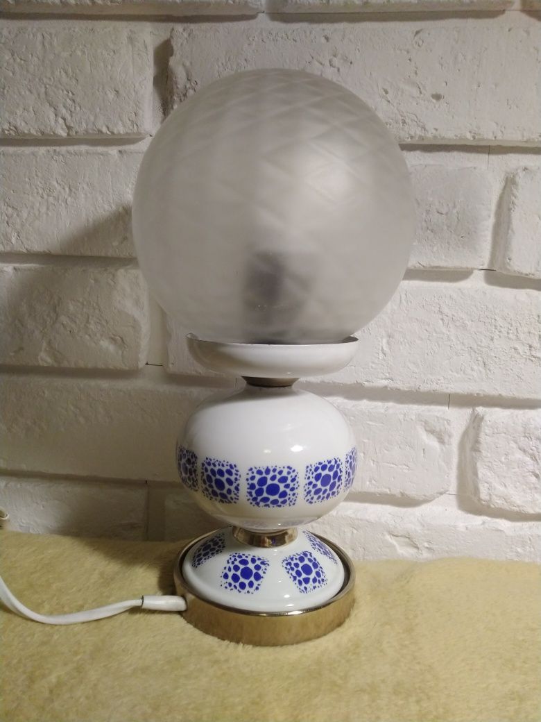 Lampa S.P. Lumet vintage PRL l.50/60 Poznań