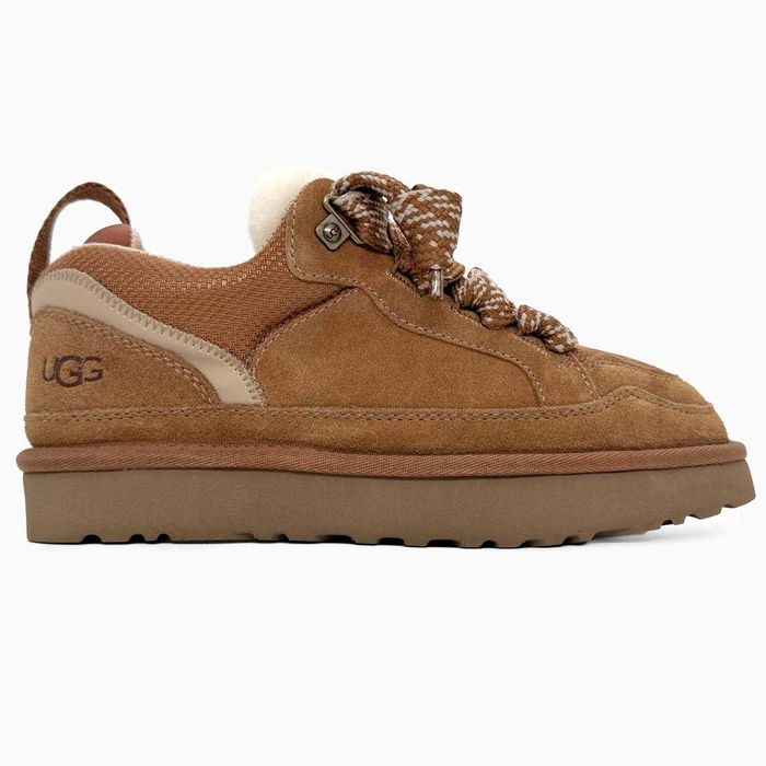 Уггі 36-45 UGG Lowmel Sneaker Chestnut Suede premium угги
