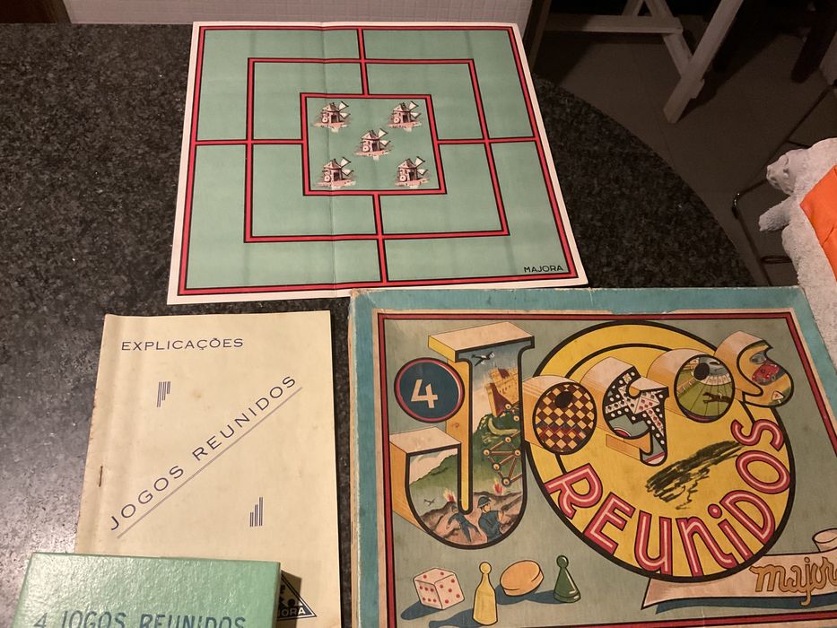 Jogos Majora anos 60 vintage