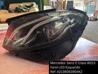 Farol LED original Mercedes E-Class W213 lado esquerdo  A213906