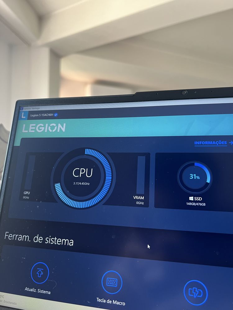 Portátil Gaming - Lenovo Legion 5 (RTX 3070)