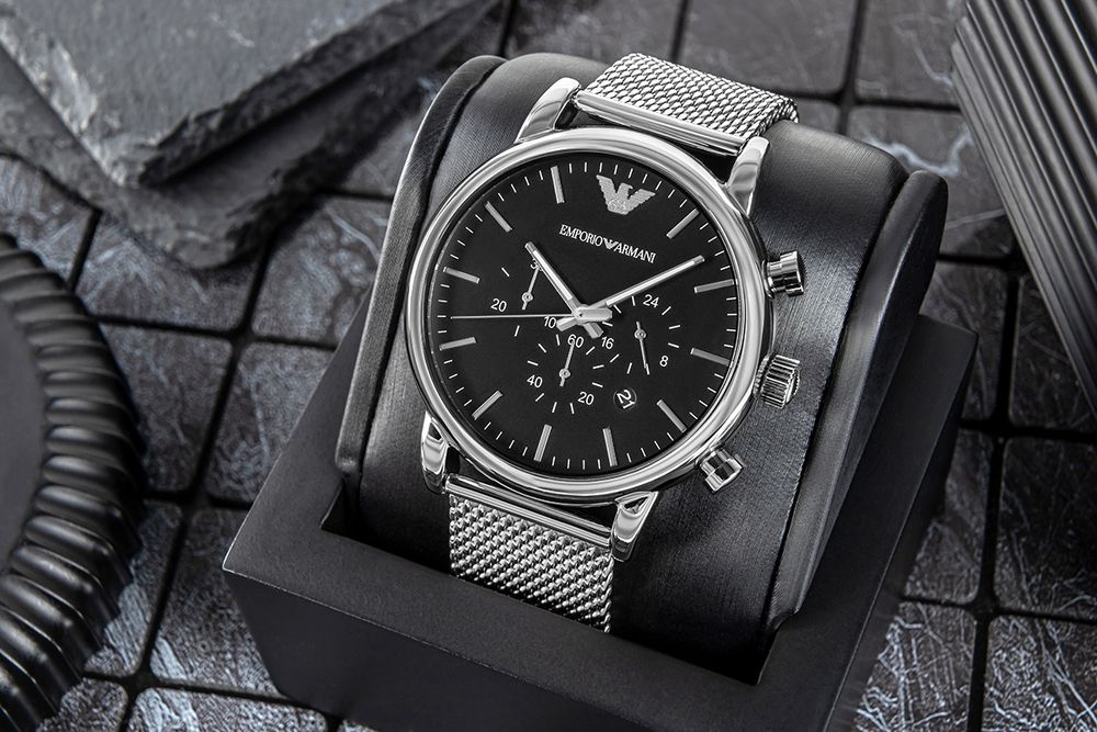 zegarek męski emporio armani luigi ar1808 + box