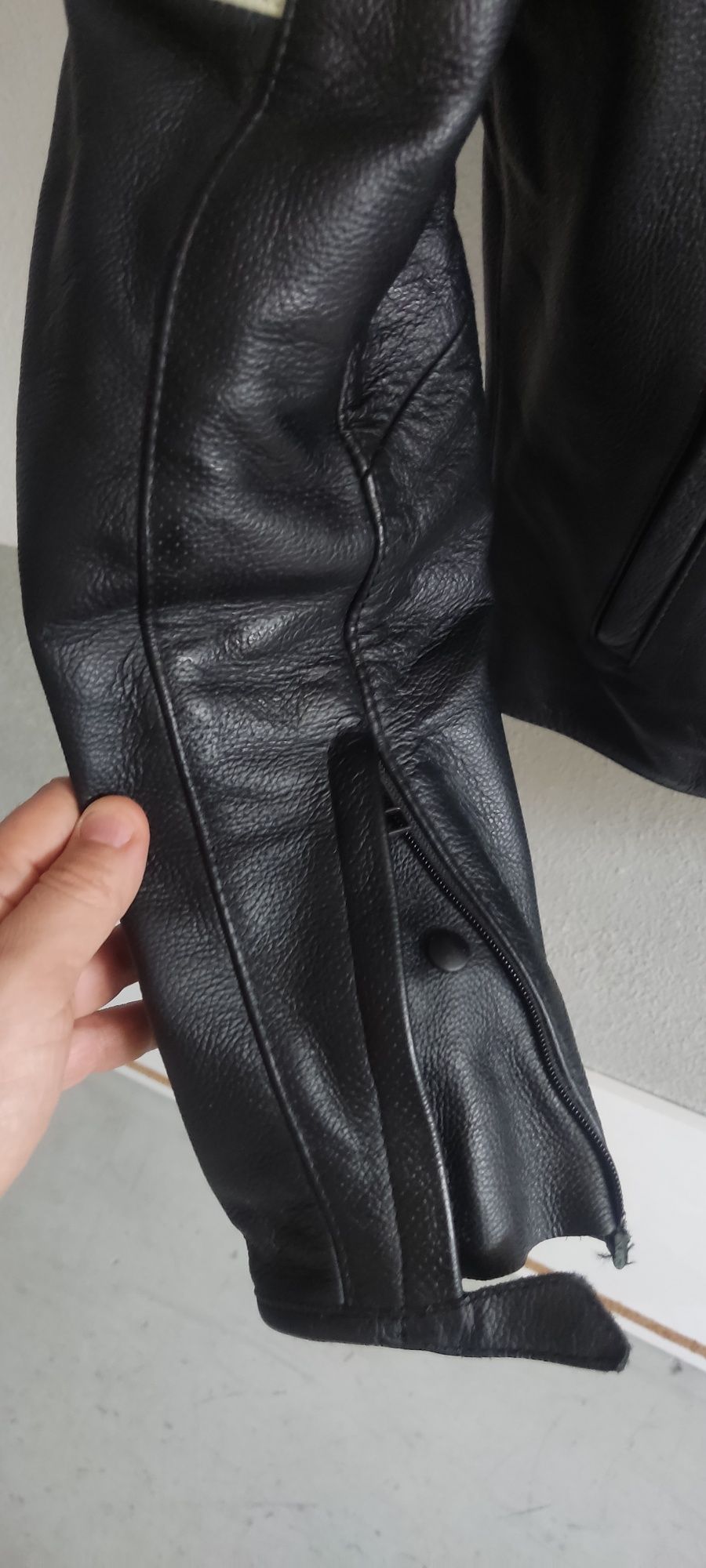 Casaco d mota "Dainese Racing" em pele -N°48.
