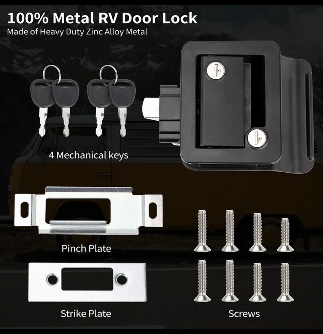 Замок двери для кемпера яхты дома на колесах караванов и др