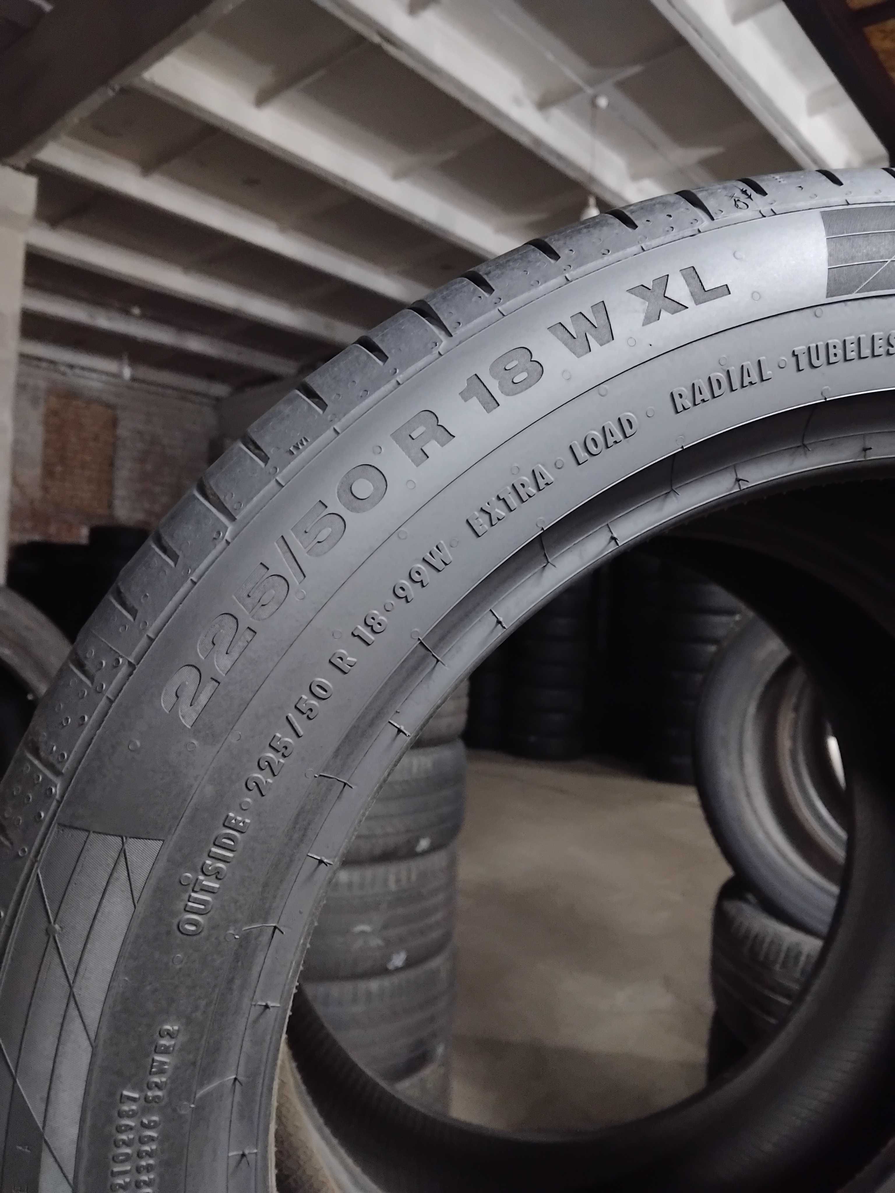 Шини бу 225/50 R18 Continental Sport Contact 5 Ran Flat Літо Комплект