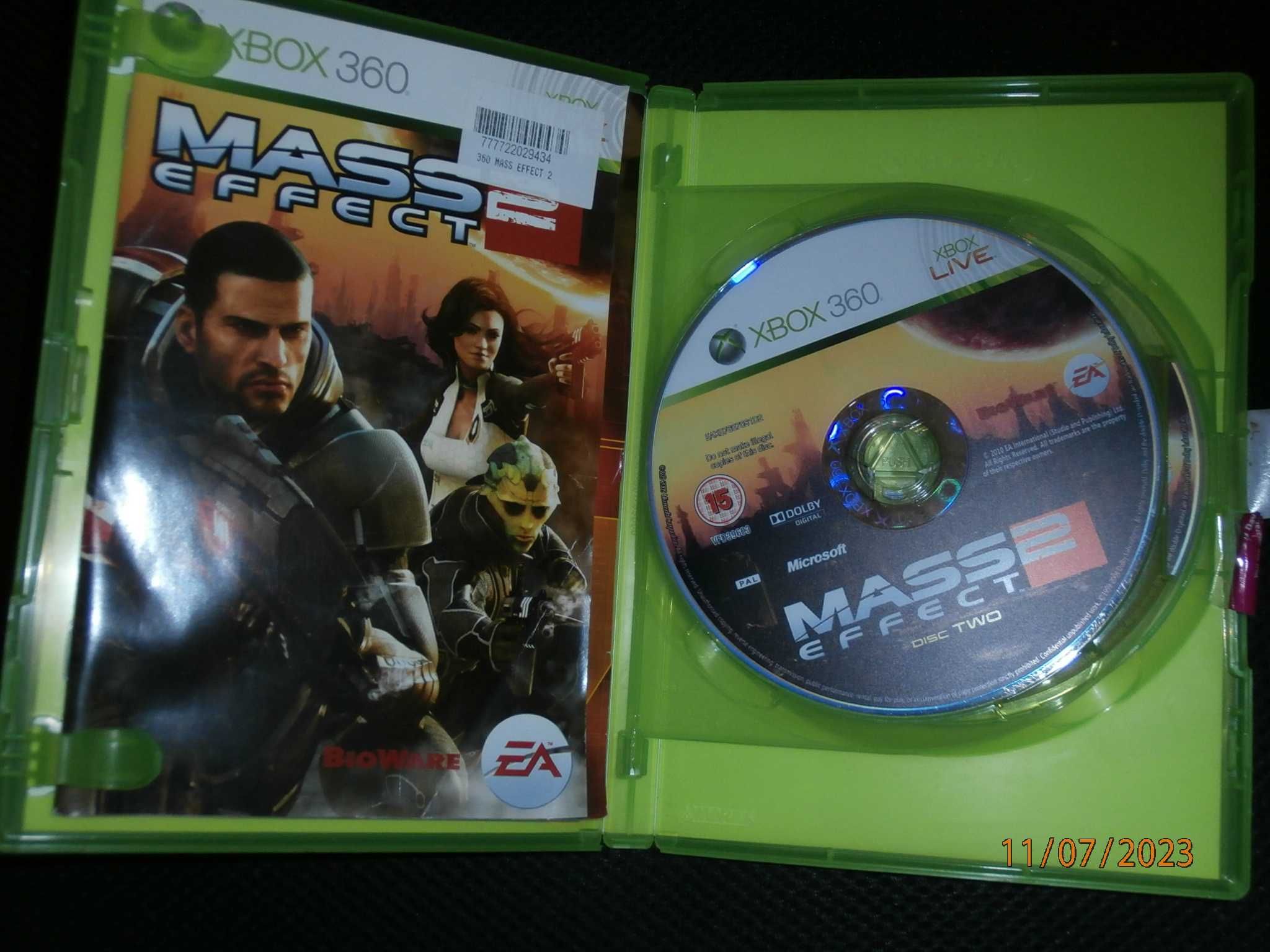 Gry Mass Effect 1, 2 i 3 na Xbox 360 - komplet gier 3 sztuki
