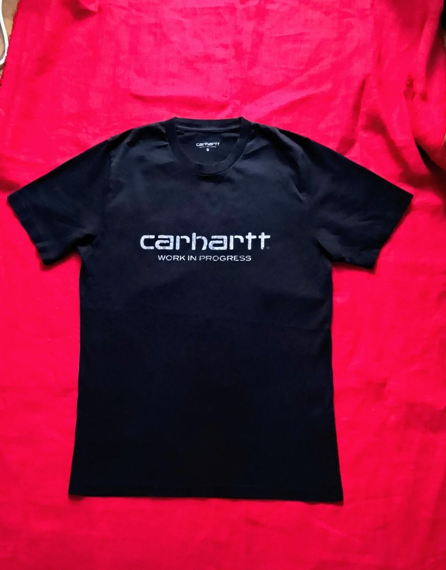 Футболка Carhartt WIP Script big logo оригинал
