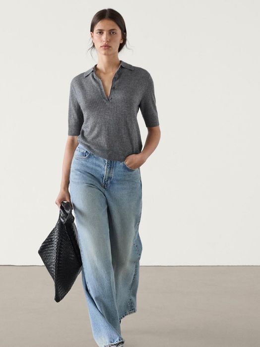 Кофта поло Massimo Dutti