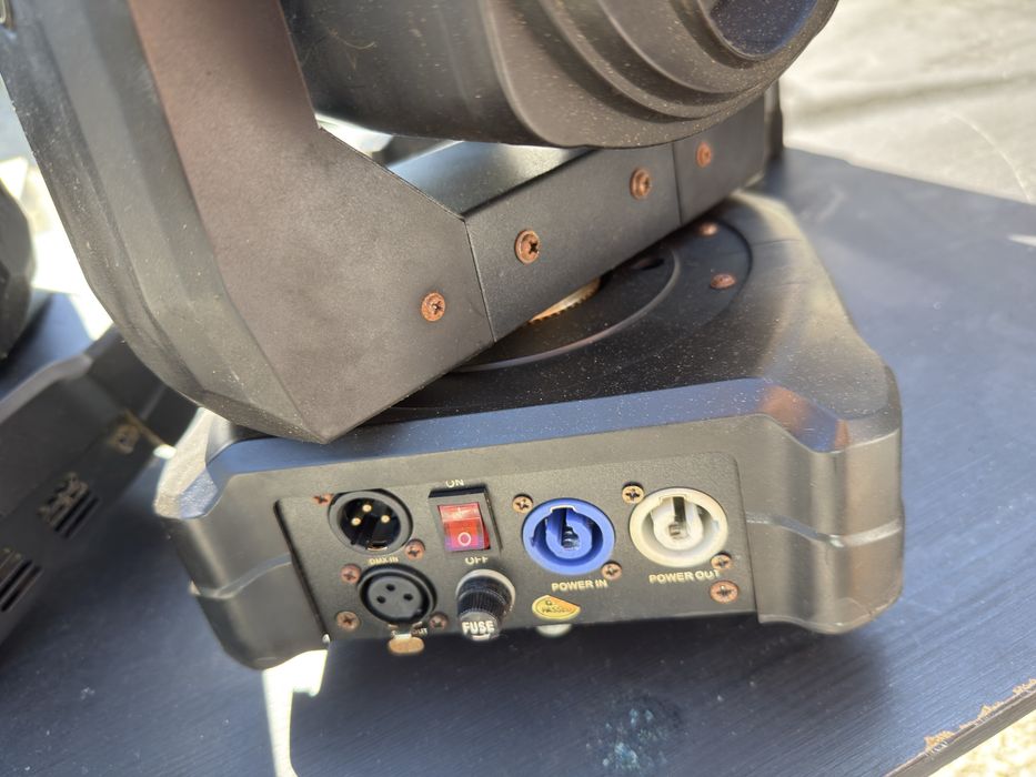 Robos led luzes power lyre 80w