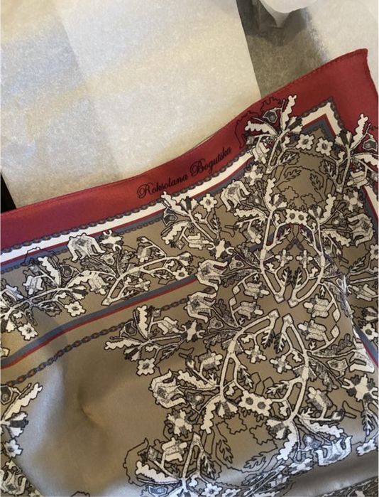 Хустка з натурального шовку від roksolana bogutska