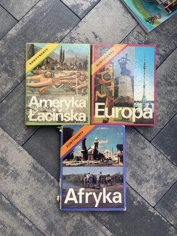 Zestaw książek - Ameryka Łacińska Afryka i Europa