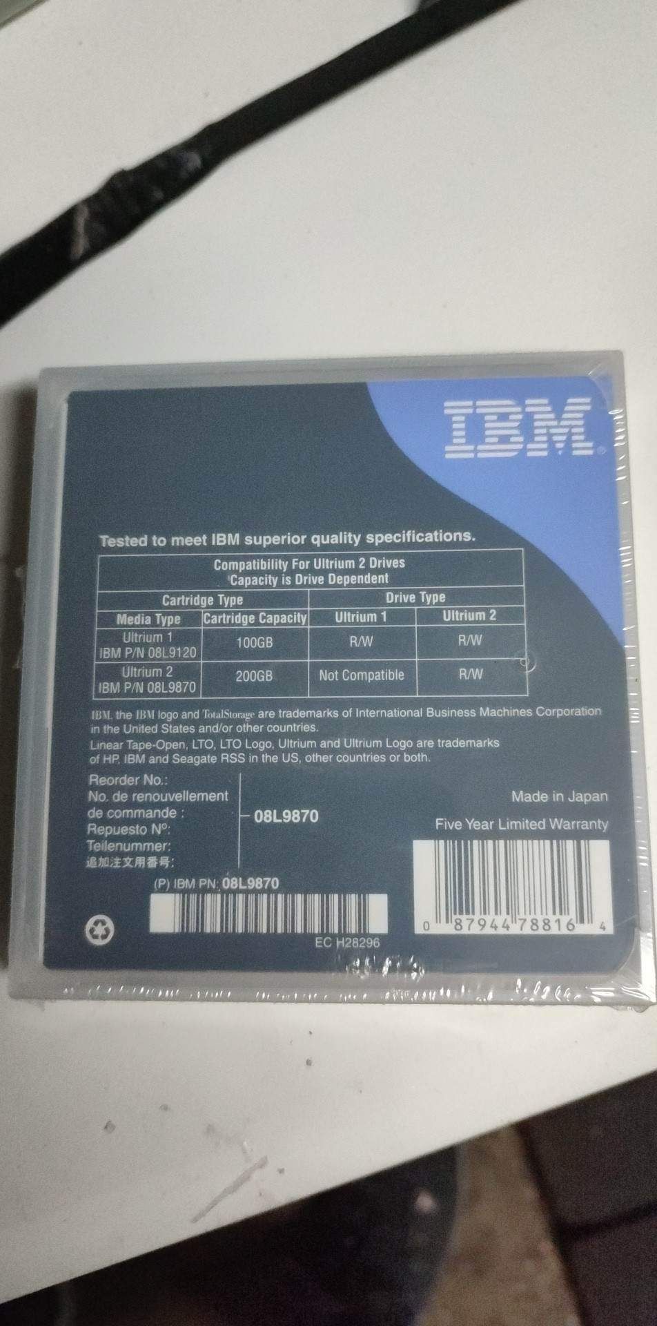 IBM lto 200 ultrium