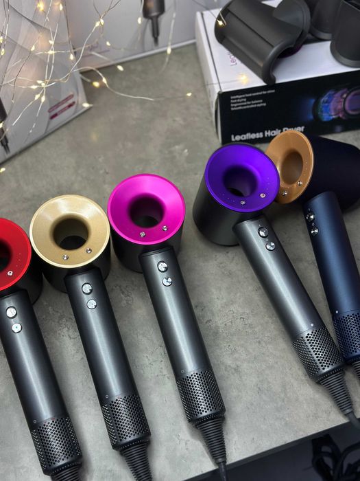 Фен Dyson Supersonic Super Hair Dryer Magic електро фен 1600 Вт Синій