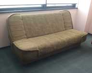 kanapa wersalka sofa rozkładana dwuosobowa retro vintage PRL