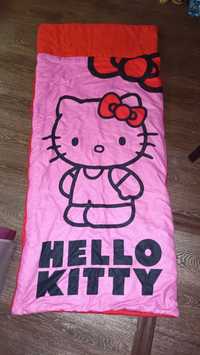 Спальний мешок   для девочки hello kitty