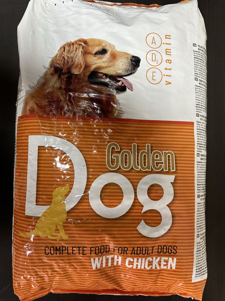 Корм для собак GOLDEN DOG 10 кг