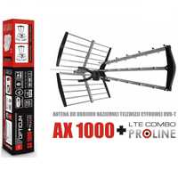 Antena TV naziemna OPTICUM AX1000+ LTE combo proline DVB-T2 UHF VHF