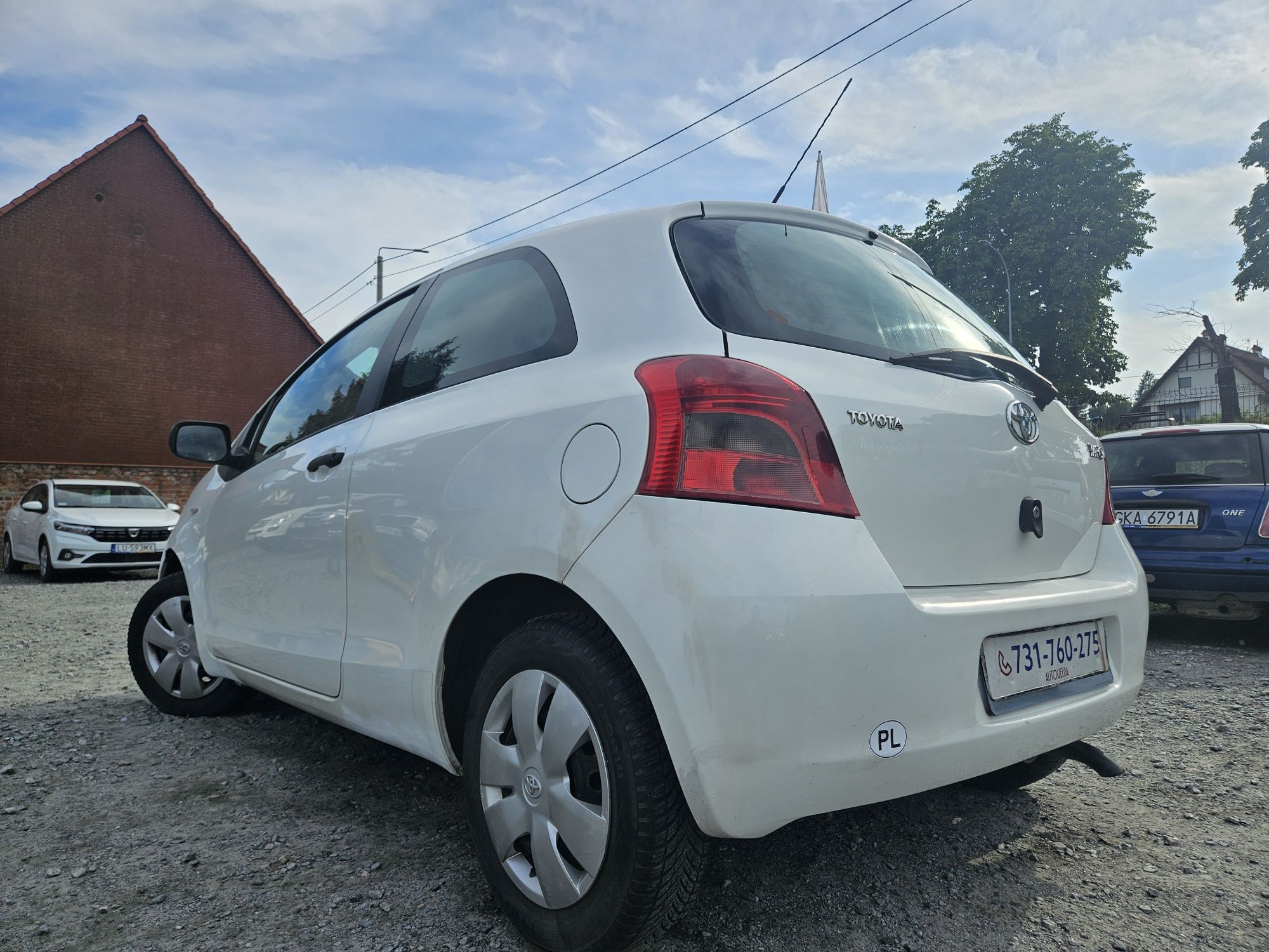 Toyota Yaris 1.0 benzyna // 2008rok // wspomaganie // Zamiana