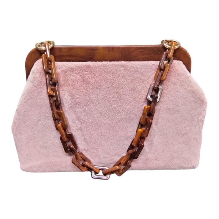 Сумка - редикюль, меховая