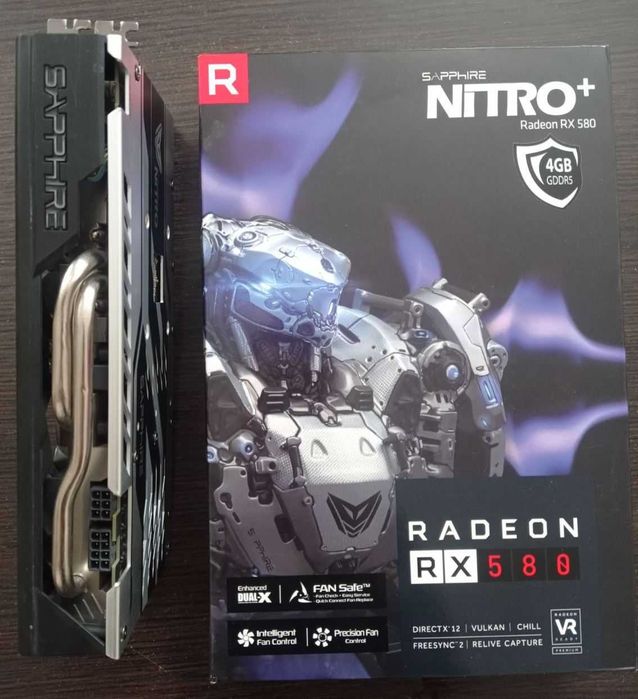 Відеокарта Sapphire Radeon RX 580 4GD5 NITRO+