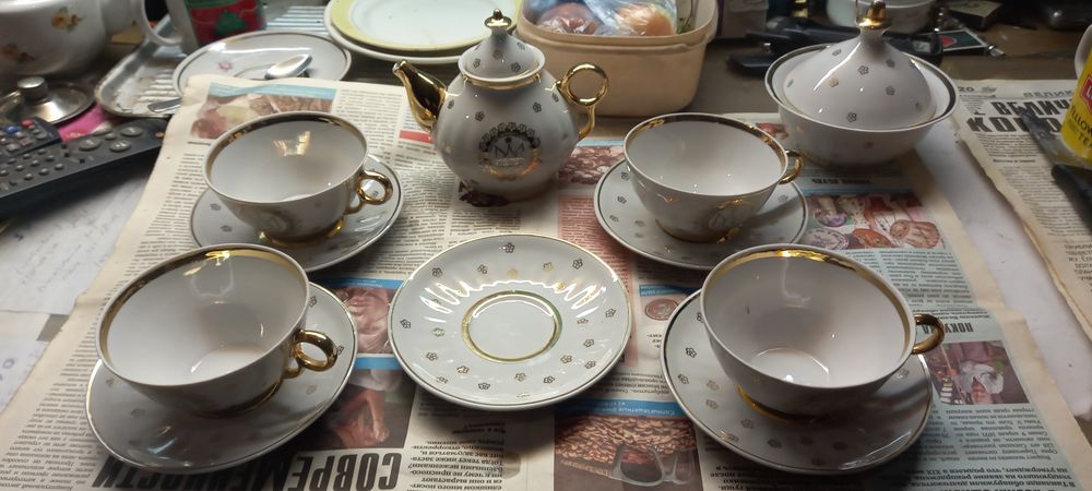 Чайный сервиз олимпийский олимпиада 80