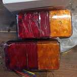 Lampa led 2x lampa przyczepki przyczepy